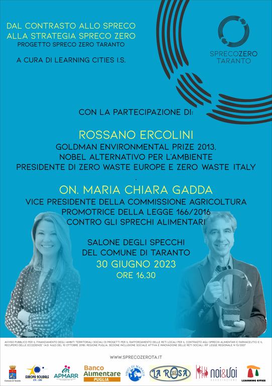 Workshop con la rete Spreco Zero a Taranto